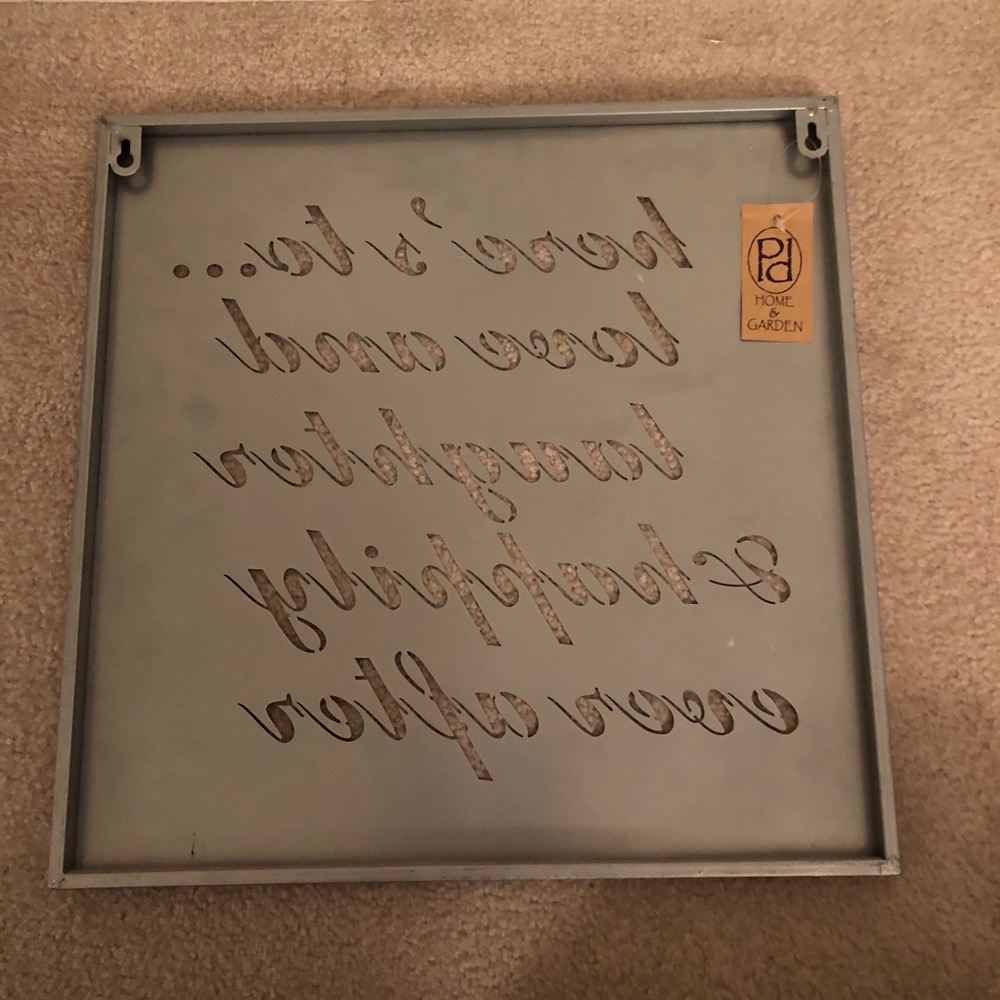 NWT Metal Sign - Picture 3 of 6